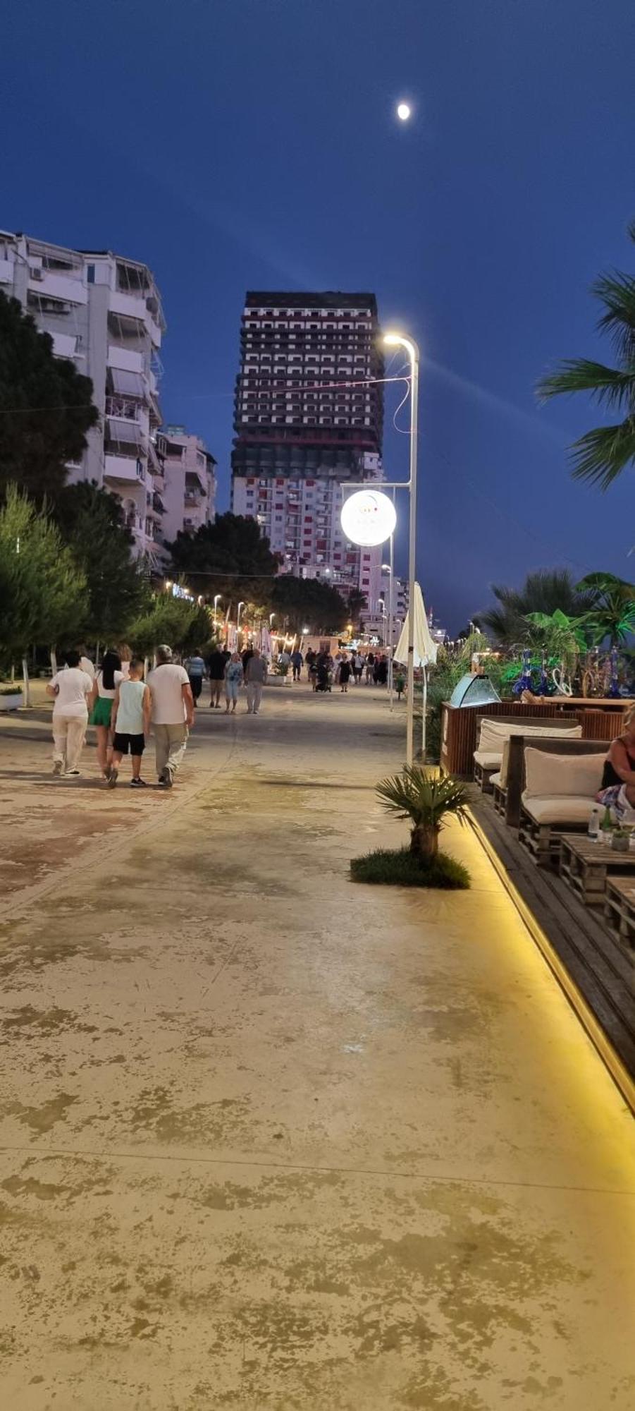 Apartment Sea View Durres Bagian luar foto