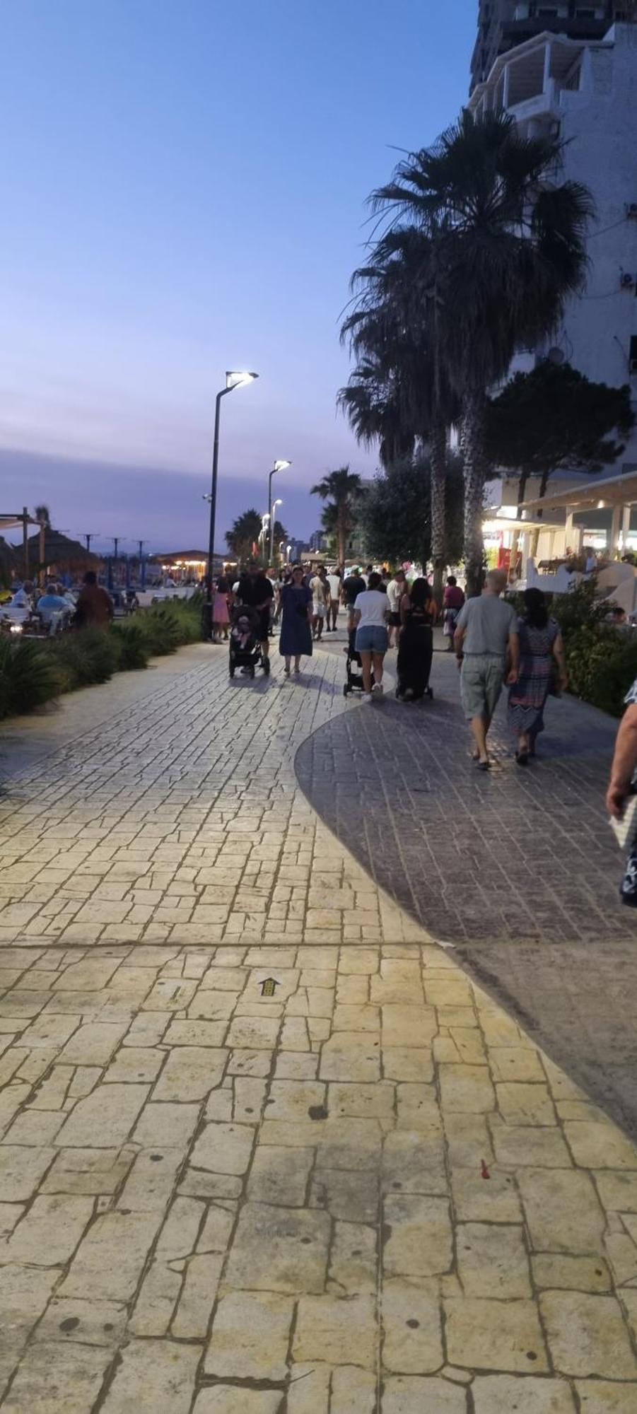Apartment Sea View Durres Bagian luar foto